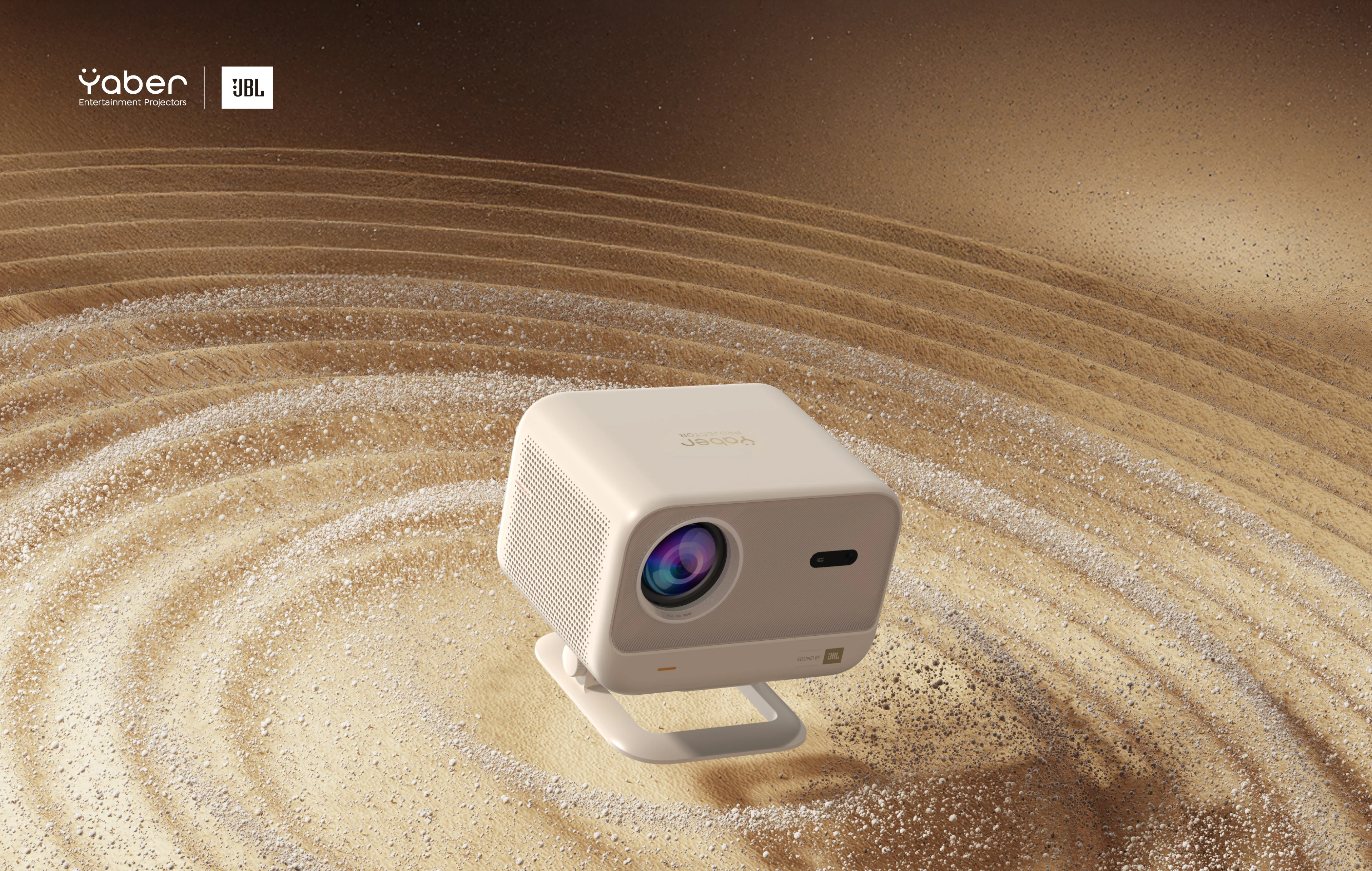 Yaber L2 Plus Home Cinema Projector with Built-in Dual 8W JBL